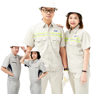 ชุดทำงานก่อสร้างสีดำระบายอากาศได้ดีเหมาะสำหรับใช้น้ำมันก๊าซ - Product Image 3