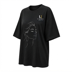 เสื้อยืดโอเวอร์ไซส์ผู้หญิงขายดีที่สุด ทรงหลวม สวมใส่สบาย แฟชั่นทันสมัย พร้อมบริการรับผลิตแบรนด์ส่วนตัว ขายส่ง - Product Image 1
