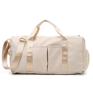 Sac de sport pliable léger pour la gym, sac de voyage de nuit avec compartiment humide intégré pour le yoga, le fitness et les courts séjours - Product Image 1
