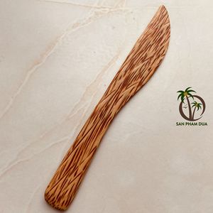 Ensemble de couverts écologiques en bois de coco avec paille et pochette, vente en gros depuis l'usine du Vietnam - Product Image 2