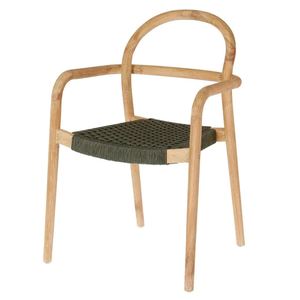 Chaise de salle à manger en teck de haute qualité, chaise en bois massif durable pour salle à manger, restaurant et mobilier d'hôtellerie - Product Image 6