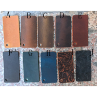 Carnet de voyage personnalisé en cuir rigide à trois volets, journal intime rechargeable fait main, cadeau pour homme, agenda d'écriture avec fermeture en caoutchouc