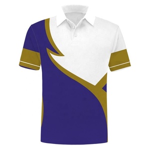 คอลเลคชั่นฤดูร้อน 2024 เสื้อโปโลชายคุณภาพพรีเมียม แบบสั้น สกรีนลายตามสั่ง ปุ่มตัดสี ขายส่ง - Product Image 2