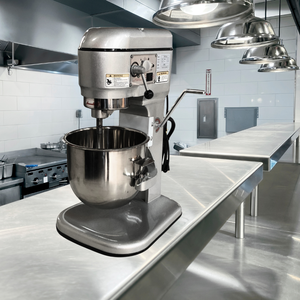 Mélangeur à pâte de boulangerie 10 litres, batteur planétaire commercial, bol en acier inoxydable, farine de blé, 3 vitesses réglables, électrique, pour gâteaux - Product Image 5