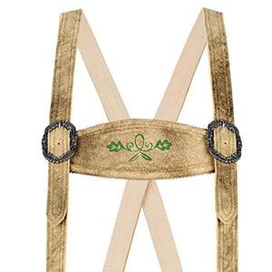 Auténtico Traje Lederhosen Estilo Alemán para Hombre, Traje Tradicional Bávaro de Cuero Premium - Product Image 2