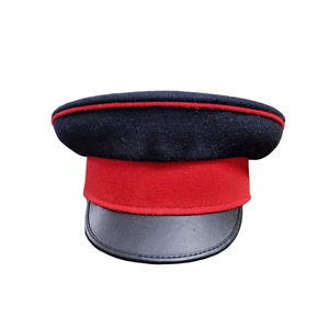 หมวกแก๊ปทรงสูงสำหรับเจ้าหน้าที่ระดับสูง ปักตราทองคำ ปรับขนาดได้ สกรีนโลโก้ตามสั่ง ระบายอากาศได้ดี เหมาะสำหรับกิจกรรมกลางแจ้ง - Product Image 5