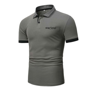 Polos de hombre de primera calidad a precio económico, polos con contraste de color hechos con el mejor material al por mayor - Product Image 1