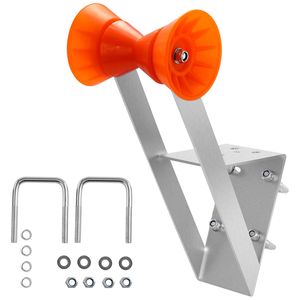 Supporto per verricello per rimorchio barca con rulli arancioni e bulloni a U, con pali per verricello da 2 a 3 pollici, sedile per verricello Jet per ricambi e accessori Jet - Product Image 1