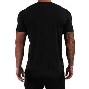 Camiseta de manga corta de rendimiento con logotipo personalizado de estilo moderno, venta directa de fábrica, camiseta informal de estilo urbano para hombre - Product Image 6