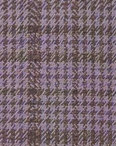 Camisa Casual a Cuadros Morada y Marrón Personalizada para Hombre, Corte Slim Fit, Manga Larga, Botones, Algodón, Elegante, Calidad Premium - Product Image 5