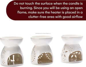 Aluminium <b>Tealight</b> <b>Holder</b> Incense Burner Essential Oil Burner Sandalwood Spring Handcrafted Elegant Floral Cutout Home Decor - Product Image 3