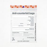 Pochette de sécurité jetable anti-contrefaçon avec fermeture autocollante pour documents – Emballage anti-contrefaçon
