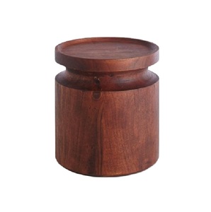 Modern Wooden Round <b>Coffee</b> <b>Table</b> Minimalist Design Handmade Living Room Furniture Bedroom Nightstand <b>Used</b> Decor - Product Image 1