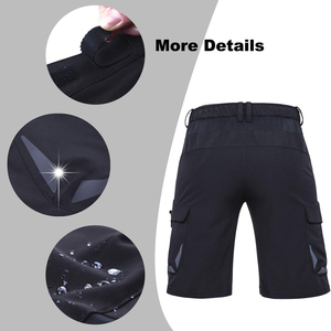 Wholesale Men's <b>BMX</b> Shorts Customized Logo High Quality Mid Canvas Professional Design OEM/ODM <b>Cheap</b> Price Motocross Shorts - Product Image 6