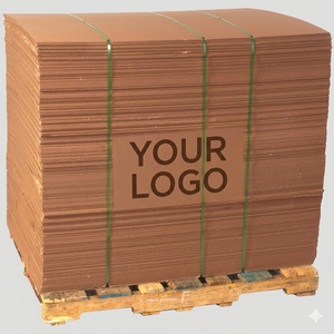 Anti-Curl Recycled Corrugated Paperboard B/C/E/BC/BE Flute Single Double <b>Wall</b> Custom Color Eco-Friendly Sheets Packaging OEM Gia - Product Image 1