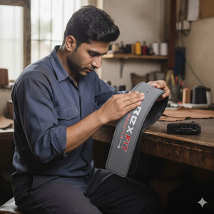 เข็มขัดออกกำลังกาย Rexfit Sports หนังบุหนาพิเศษ สำหรับบรรเทาอาการปวดหลังส่วนล่างและการฝึกยกน้ำหนักมาก - Product Image 5