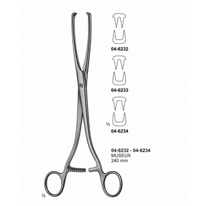 Museux Tenaculum Forceps 240mm |   Instruments en acier inoxydable de qualité supérieure - Product Image 3