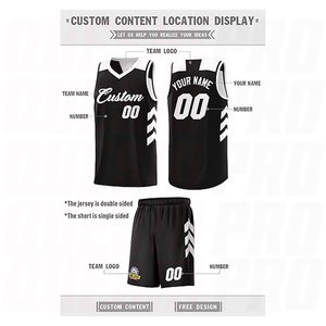 Wholesale Sleeveless OEM Mesh Basketball Uniform Sets Reversible Sublimation Jersey Custom Team Sports Wear Basketball <b>Shirts</b> - Product Image 3