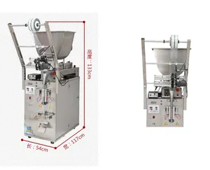 Brenu multifunctional full automatic ginger garlic/dish washing /chololate paste packaging machine for oil liquid