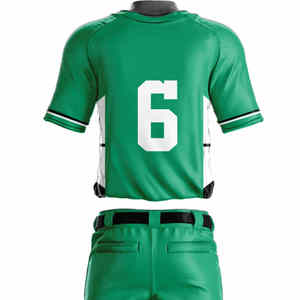 Uniforme de Béisbol Personalizado con su Propio Diseño, Venta al por Mayor, Material de Poliéster, Mangas Cortas, Ropa Deportiva, Ropa de Softbol - Product Image 6