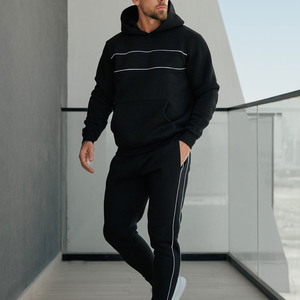 2026 Hot Casual <b>Wool</b> Hoodie and Lace-up <b>Pants</b> Leggings Set Solid Color Winter Knitwear Sweater Wholesale - Product Image 6