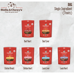 Stella & Chewy's Single Ingredient <b>Dog</b> <b>Treats</b> - Freeze-dried Raw (2.75 - 3 oz <b>Bag</b>) Beef Liver - Product Image 2