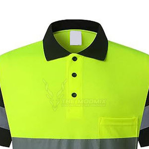 Polo de Trabajo para Hombre MODMIX, Ligero, con Cuello, de Poliéster, Secado Rápido, Transpirable, Alta Visibilidad - Product Image 2