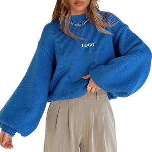 Sudadera de manga larga de gran tamaño a la moda de invierno, precio al por mayor, nuevo diseño personalizado, sudaderas con capucha y hombros caídos para mujer - Product Image 1