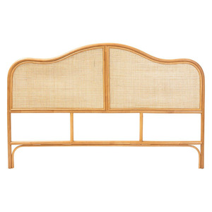 Hot Selling Bohemian Plant Rattan <b>Headboard</b> Wall Hanging Decoration Handmade Flower Shape Multi-Functional from Vietnam - Product Image 3