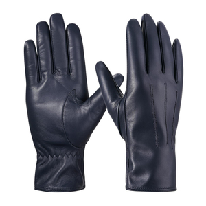 Gants en cuir véritable de haute qualité, à la mode et de style actuel, pour l'hiver, l'extérieur et l'usage quotidien par temps froid, vente en gros - Product Image 1