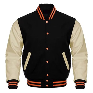 2025 Spring Autumn New Men's Sporty Casual Baseball Jacket Plus Size Loose Fit Youth Trendy <b>Top</b> Custom Logo Printing Available - Product Image 1