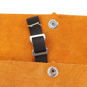 High Performance Heavy Duty Welding Safety Cowhide Split Leather <b>Apron</b> Adjustable Fire Protective Apparel Pants for Welders - Product Image 6
