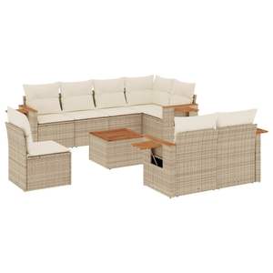 Set Divano da Giardino Beige - Product Image 2