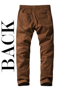 Pantalon chino pour homme avec logo personnalisé, coton coloré, élasthanne, respirant, coupe droite, pantalon chino pour affaires, mariage - Product Image 1
