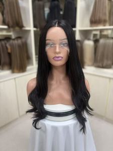 Perruques Lace Front en Cheveux Humains Vierges Chinois en Gros, Dentelle Suisse HD, Bonnet Transparent Respirant, Petites/Grandes Tailles, Aspect Naturel - Product Image 4