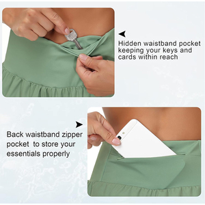 Shorts de course pour femmes avec logo personnalisé, légers, respirants, parfaits pour les entraînements, la salle de sport et l'usage quotidien - Product Image 5