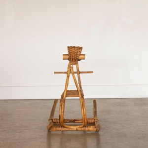 Cheval à bascule en bois artisanal en rotin, animaux à bascule, jouet pour enfant, animal à chevaucher, choix privilégié - Product Image 3