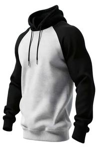 Camiseta Deportiva con Capucha para Hombre, Estilo Nuevo, Forro Grueso, Multicolor, Manga Larga, Transpirable, Moderna, Informal y Cómoda - Product Image 2