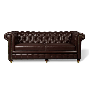 Sofá de Cuero, Diseño Moderno y Elegante, Alta Calidad, para Hogar, Hotel y Restaurante, Decoración de Alta Gama - Product Image 1