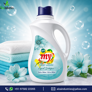 Detergente Líquido para Ropa Power Gel |   Limpiador de Telas Ultra Blanco de Alta Espuma |   Lavadora Semiautomática OEM de Marca Privada para Exportación a Granel - Product Image 1