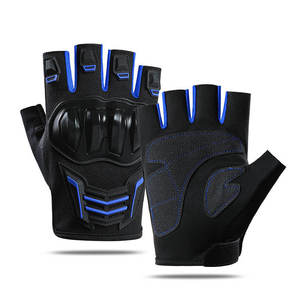 Gants de moto mi-doigts pour hommes avec écran tactile – Nouveauté très prisée pour l'été, l'entraînement en extérieur, le cyclisme et le tir - Product Image 5