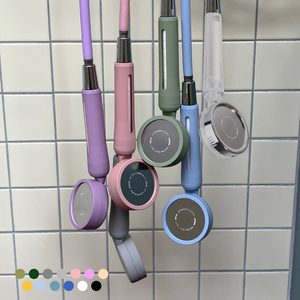 AQUADUO Pommeau de Douche Mural en Acier Inoxydable Poli avec Filtre, Design Moderne, Économie d'Eau - Product Image 5
