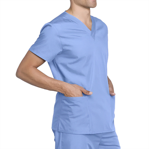 Top Pants Woven Fabric <b>Nurse</b> Scrubs Set 100% Cotton Comfortable <b>Nurse</b> Scrubs Suit Hospital Scrub Suits Uniforms - Product Image 3
