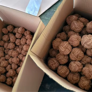 Jouet à mâcher pour chien en forme de boule de noix de coco, écologique, en fibre de coco naturelle, corde durable, jouet pour animaux de compagnie pour nettoyer les dents - Product Image 5