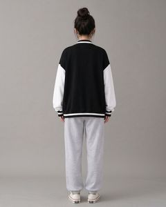 Veste universitaire personnalisée haut de gamme pour femme, brodée, style baseball, respirante, décontractée, streetwear, mode - Product Image 3