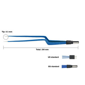 Pinzas Bipolares de Bayoneta de Acero Inoxidable, Instrumentos Quirúrgicos Manuales y Conjuntos de Cirugía, Fabricante y Proveedor de Dentavex - Product Image 6