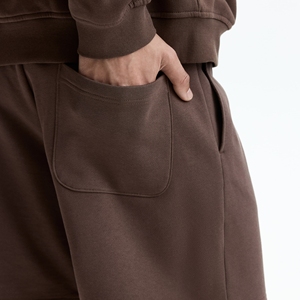 Custom Men's Outdoor Casual Elastic Board Shorts 100% Polyester <b>Mid</b> Waist Solid Pattern with Letter Printing Drawstring Closure - Product Image 4