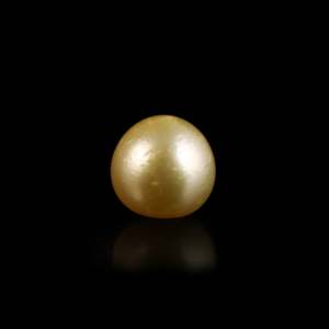 Loose Golden Pearl 3.8 Carat Luxury Gemstone for Fine Jewelry - Product Image 1