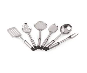 Juego de Utensilios de Cocina Multiusos de 6 Piezas de Acero Inoxidable, Metal Resistente a la Oxidación para Uso Doméstico - Product Image 3