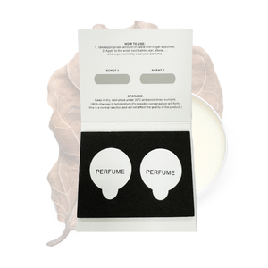 Sample Solid <b>Perfume</b> with Herbal <b>Oil</b> Based Formula for Daily Use Teen or Holiday Gift Light Scent Balm - Product Image 3